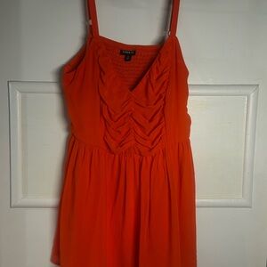 Torrid Bright Red Sleeveless Dress